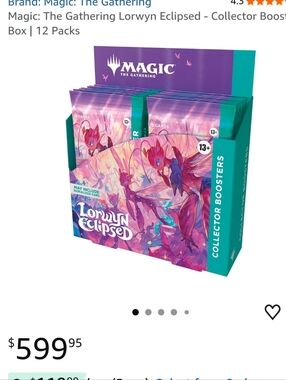 Lorwyn Eclipsed Collector Booster Box Sealed